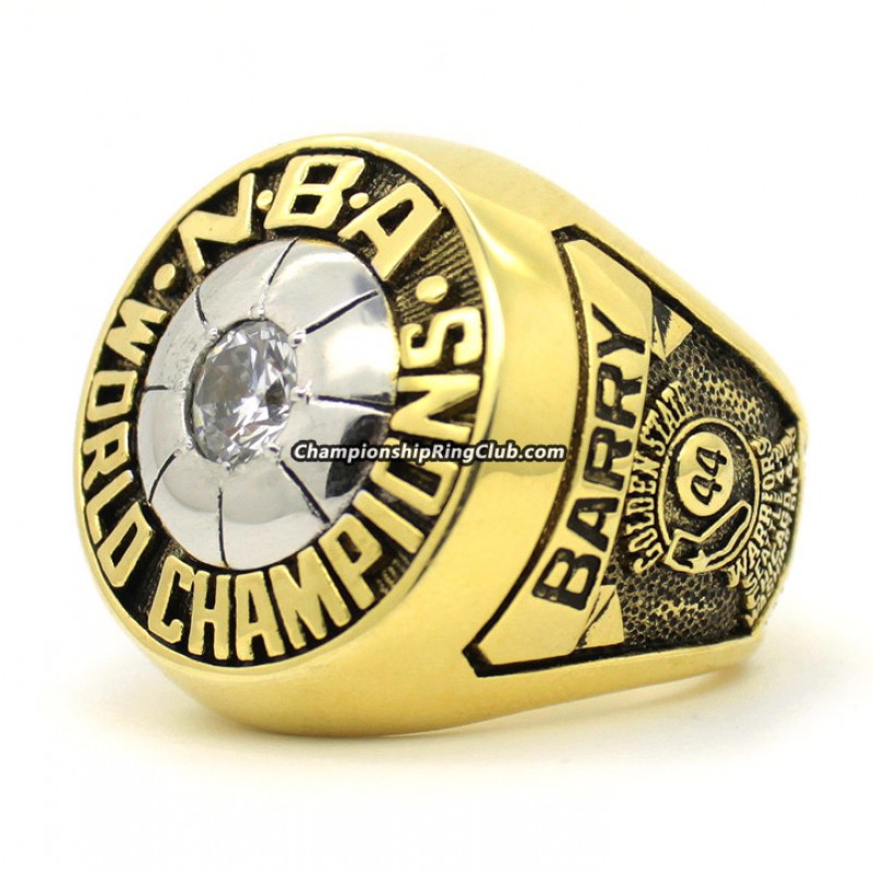 1975 Golden State Warriors Championship Ring/Pendant(Premium)